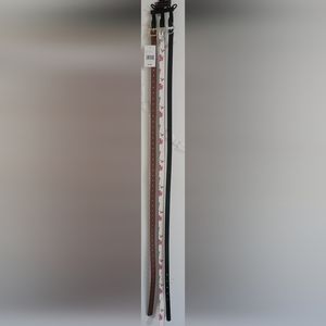 Betsey Johnson 3 for 1 belts